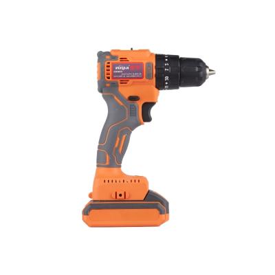 China Premium Promotion Plastic Hammer Drill Cordless Power Tools Screwdriver Drill Set for sale