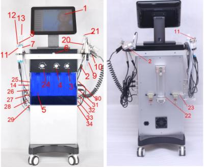 China Wrinkle 2021 Hydraulic Hydra Facial Skin Care Device Hydra Beauty Skin System Dermabrasion Skin Cleansing Treatment Machine for sale