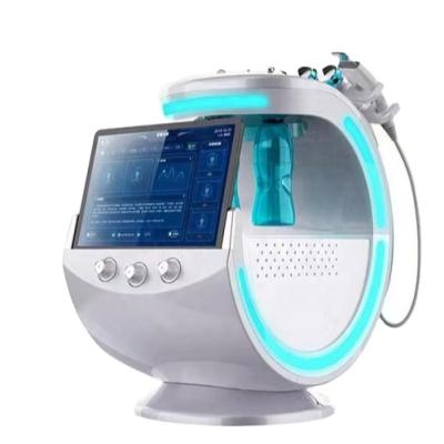 China Anti-Puffiness 7 in 1 Ice Blue Face Clean Water Bubble Skin Management System Smart Beauty Machine Newst for sale