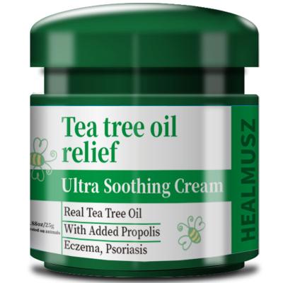 China Real Tea Tree Oil Care Eczema Treatment Cream Anti-itch Herbal Skin Cream For Itching 42 for sale