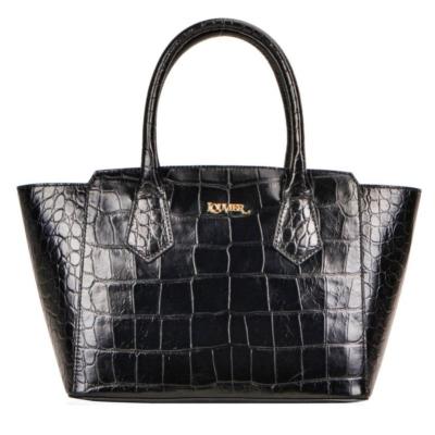 China High Quality Embossed Crocodile On Cow Leather Bags for sale