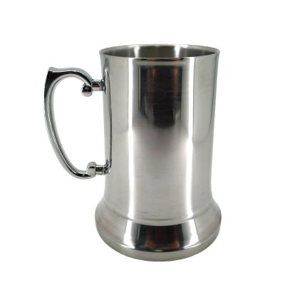 China Sustainable Old Double Wall Stainless Steel Beer Mug, Soda Mug, Large Drink Mug for sale