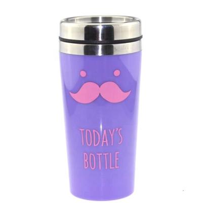 China Stocked Custom Travel Coffee Mug With Changeable Paper Insert , Advertising Mug For Promotions for sale