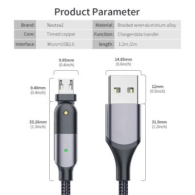 China Popular Cheap Fast Charging 3A Mobile Phone Usb To Micro B Cable Date Cable For Mobile Phone for sale