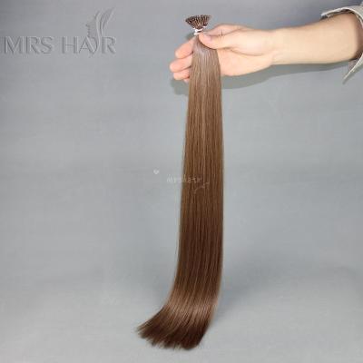 China Best silky straight i tip hair hair extensions i tip full cuticle wholesale high quality double pulled keratin bonded i tip hair extension for sale