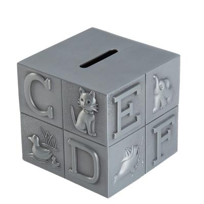 China China Manufacturer Rubik's Cube Piggy Bank Metal Opens Tourism Souvenir Piggy Bank Gifts Toys Decoration for sale