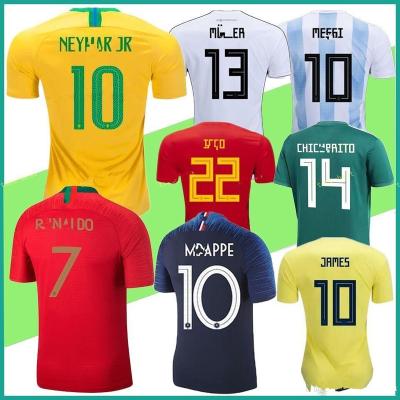 China Shirts & Top quality thailand soccer jerseys 2018 for sale