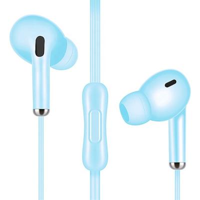 China Headphone In-Ear Perfect Sound Hot-selling Cable Music Eating Chicken Game Game Macaron Mobile Headphone for sale