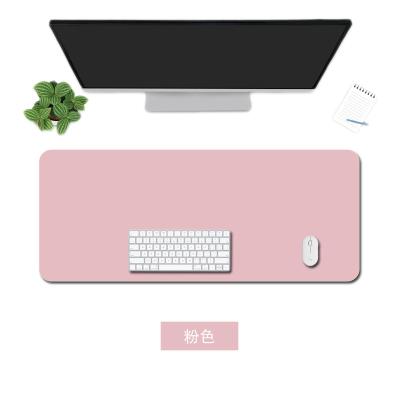 China Wholesale Cozy Comfortable Leather Anti-Slip Multi PC Desk Waist Mouse Pad PU Soft Touch Mouse Pads for Gamers for sale