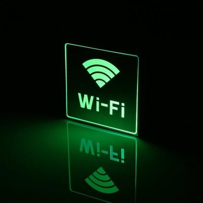 China HONWIN Wifi LED Neon Light Table Wall Mounted Acrylic Light Sign for sale