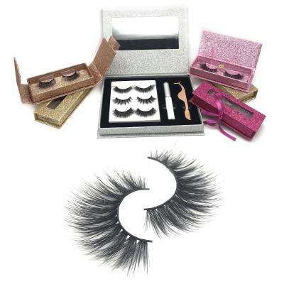 China Private Label Natural Long Cruelty False Mink Lashes Synthetic False Eyelashes Strip Minus Silk Eyelash for sale