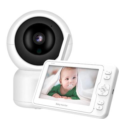 China Factory ODM 5.5 inch 720P 1080P Wireless Baby Monitor Two Way Audio Camera 900ft Pan Tilt Rotation Auto Night Vison for sale