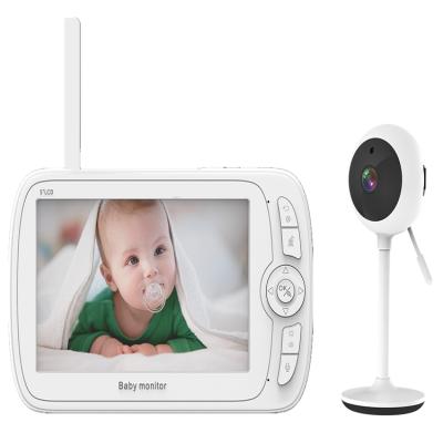 China Patent Design Two Way Audio Factory Pan Tilt Zoom Wide Angle Night Vision Infrared Video Baby Monitor Camera with 5.5 Inch Screen for sale