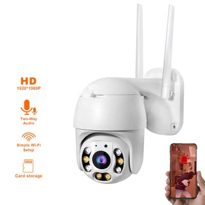 China PAN-TILT YIIOT Wifi Mini IP Camera Night Vision Ptz CCTV Network 1080P Hd Outdoor Wireless ptz Camera 2.5inch for sale