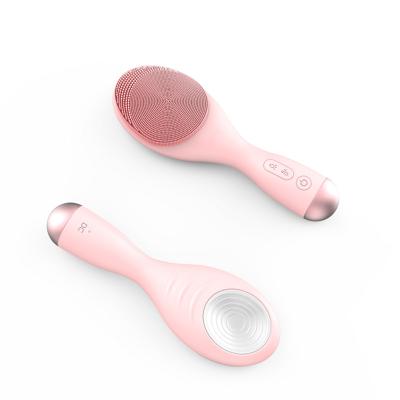 China Acne Treatment Brush, Electric Facial Cleansing Massager and Exfoliator - Waterproof Silicone Rechargeable Sonic Face Cleanser For Skin Care for sale