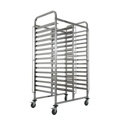 China China Eco - Friendly Suppliers Commercial Bakery Kitchen Rack Cooling Cart , Pantry Cart Trolley for sale