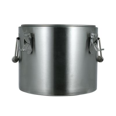 China 201/304 commercial stainless steel insulation barrels thermos bucket original stainless steel factory double wall for sale