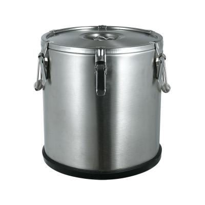 China 201/304 New Design Heavybao Stainless Steel Heat Insulation Barrel 13L/15L/17L Hold Drinks & Beverage & Soup Plastic for sale