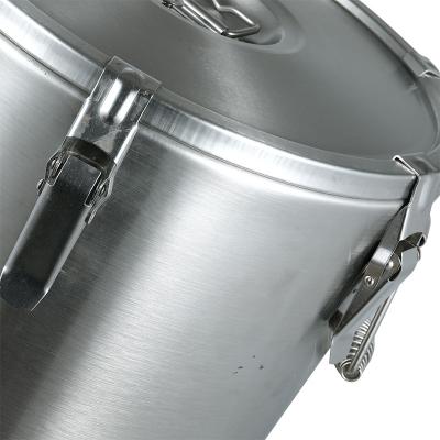 China 201/304 stainless steel OEM factory heat insulation plastic container keep thermos and cold barrel keep rice and soup and drinks for sale