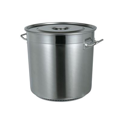 China Stocked Large Stock Newest Design Energy Saving Stainless Steel Soup Pots Stainless Steel for sale