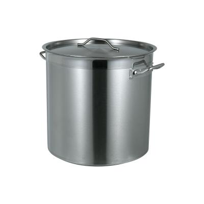 China New Design Stainless Steel 20 Quart Stock Pot With Energy Saving Bottom for sale