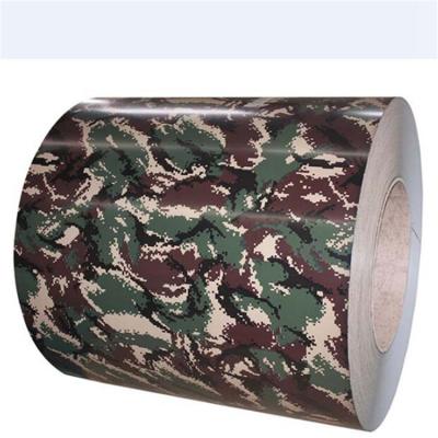 China Construction insduty / Decoration Camouflage Series Color Coated Steel Coils from China Shan Dong Supplier for sale