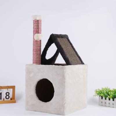 China Viable popular style Cat Trees and Cat Scratching Designed With Available color for you for sale