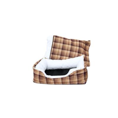 China Sustainable Cat Boarding Foam With Cover Cushion Removable Inner Luxury Pet Orthopedic Donut Washable Dog Bed Largest for sale