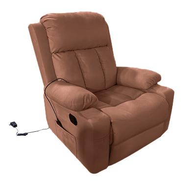 China Modern Adjustable PU Leather Adjustable High Quality Leather Soft Leisure Chair Recliner Massage Reclining Chair (The Other) for sale