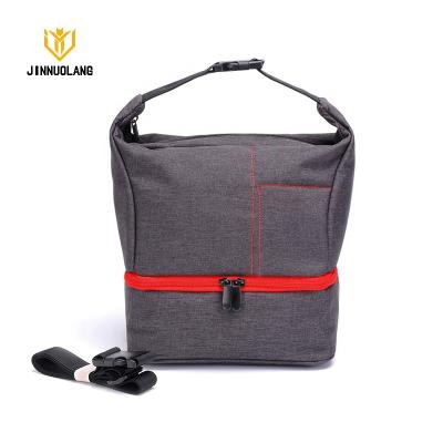 China Fashionable Durable JINNUOLANG DSLR Camera Bag For Sony Canon Photography Equipment Shockproof Water Resistant Shoulder Bag For Outdoor Travel for sale