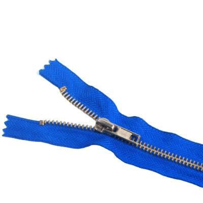 China ZM10003 Automatic Lock Zipper Flame Retardant Zipper For Uniform Clothing for sale