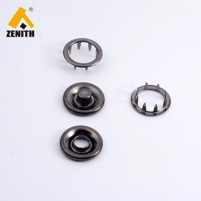 China Sustainable Crotch Snap Buttons 4 Parts Ring Buttons Fastener Buttons BM10011 for sale