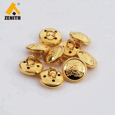 China New design dry cleaning military uniform button with logos BM10213 for sale