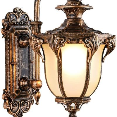 China 21.26 Feet Garden LED Wall Lamp Outdoor Bronze Height External Waterproof Porch Lamp Wall Lamp for sale