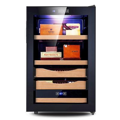 China Eco - Friendly Constant Humidity Temperature Control Electric Refrigerated Automatic Cigar Humidor for sale