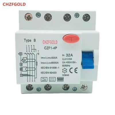 China China Matis Manufacturers Supply 1A-63A 400/415V AC Circuit Breaker Electric Circuit Breaker rccb type CBK for sale