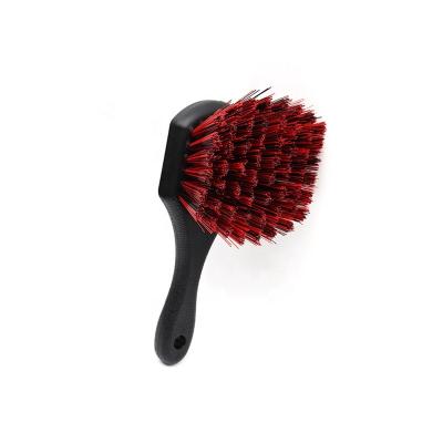 China CR Hair Resistant Car Wheel Car Detailing Cleaning Brush PP For Auto Care for sale