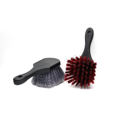 China Auto Car Wheel CR Plastic Hair Wash Station Cleaning Brushes for sale