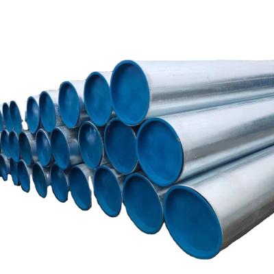 China Structural Pipe Factory Wholesale Price Building Structure Cold Rolled Galvanized Round Pipes for sale