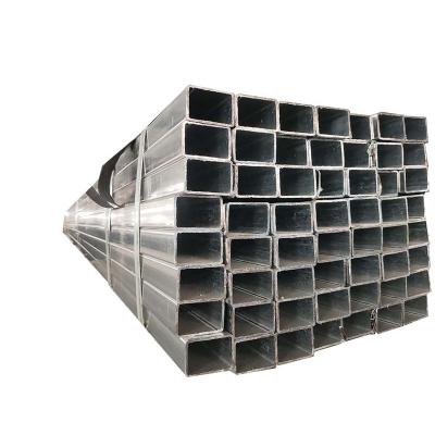 China Chinese Structure Pipe Factory Price Galvanized Stainless Steel Straight Seam Square Tube for sale