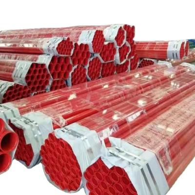 China Structure Pipe Outstanding Quality Wear Resistant Composite Plastic Coated Steel Pipe for sale