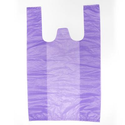 China Indonesia Factory Wholesale Custom Disposable Logo Printed T-shirt Plastic Packaging Bag for sale