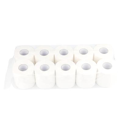 China Hotel Retail 3 Ply 110g Plain Toilet Paper Biodegradable Soft Tissue for sale