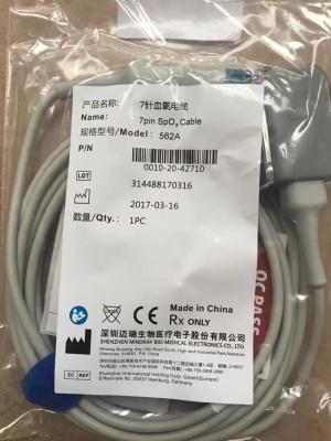 China Mindray SpO2 Module  7 Pin SpO2 Cable 562A for Mindray T5 T6 T8   0010-20-42710 for sale