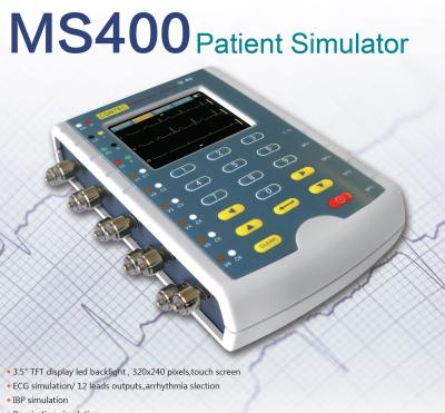 China MS400 Multiparameter Simulator Patient Simulator ECG Simulator for sale