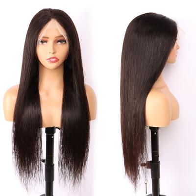 China Body Wave Transparent Lace Wig 100% Raw Virgin Straight Cuticle Aligned Hair Full Lace Frontal Wigs for sale