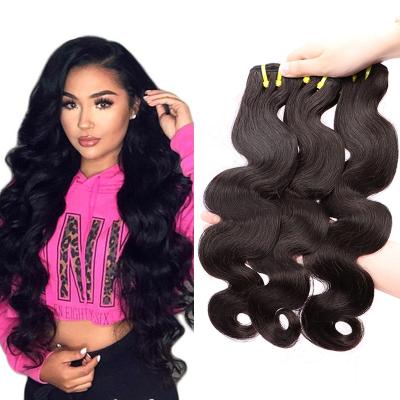 China Body Wave Curly 100% Virgin Color Curly Unprocessed Natural Human Hair Body Wave Hair Weft Wholesale Bundles for sale