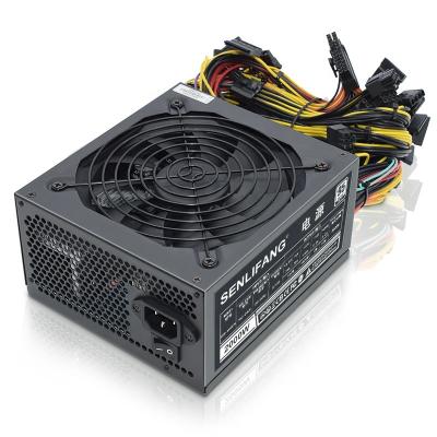 China SENLIFANG ATX 2000W PC Power Supply Desktop Support 8 High End Graphics Cards for Professional Machine16.6*15*8.8CM in stock for sale