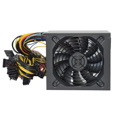 China 2000w Power Supply Support 8 Desktop Graphics Cards 180-240V for Professional PSU Computer Server US/CA/RU/FR of the ATX machine in stock for sale