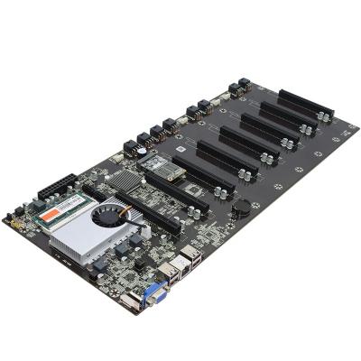 China Desktop GPU Motherboard Opened T37 VGA 8PCIE 16X 8GPU Video Card Support 1066/1333/1600MHz DDR3/DDR3L for sale